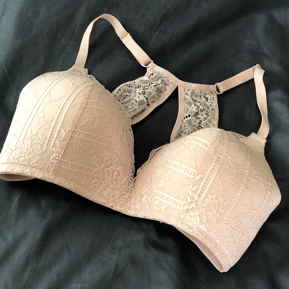Lace Molded Cup Bralette 38D